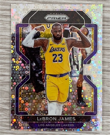 2021-22 Panini Prizm #91 LeBron James — front