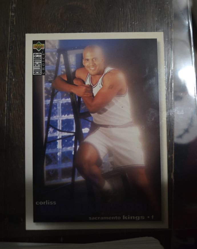 1995-96 Upper Deck Collector's Choice #308 Corliss Williamson — front