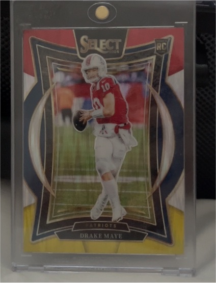 2024 Panini Select #27 Drake Maye — front