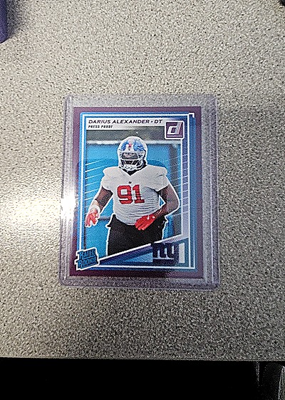 2025 Donruss #91 Darius Alexander — front