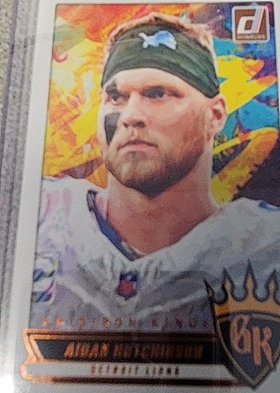 2025 Donruss Gridiron Kings #GK-AH Aidan Hutchinson — front