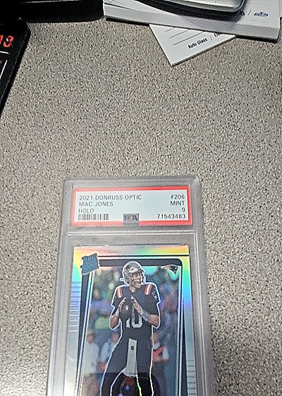 2021 Donruss Optic #206 Mac Jones — front