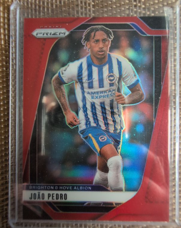 2024-25 Panini Prizm Premier League #175 João Pedro Brighton & Hove Albion — front