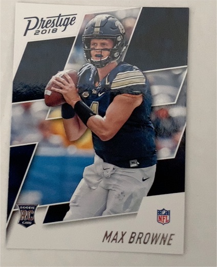 2018 Panini Prestige #251 Max Browne — front