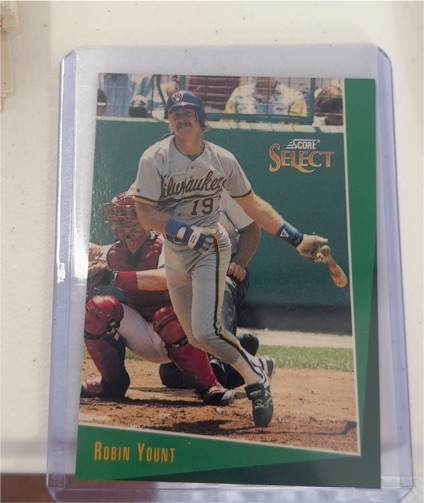 1993 Score Select #22 Robin Yount — front