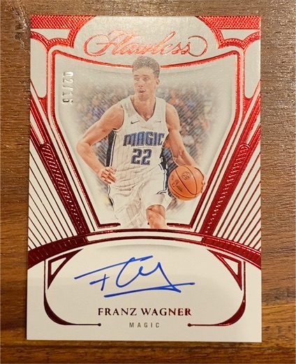 2023-24 Panini Flawless #22 Franz Wagner — front