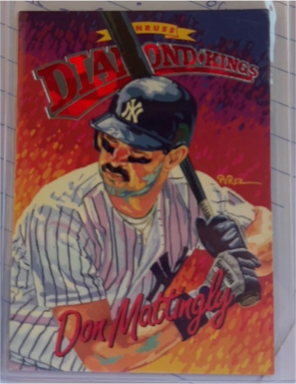1994 Donruss #DK-16 Don Mattingly Diamond Kings — front