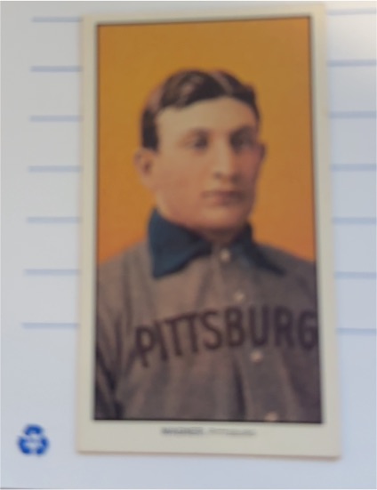 1909 T206 Piedmont #150 Honus Wagner — front