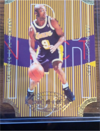 1996-97 Upper Deck Fast Break Connections #FB8 Nick Van Exel — front