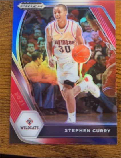 2021 Panini Prizm Draft Picks #56 Stephen Curry — front