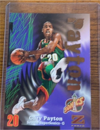 1997-98 SkyBox Z-Force #20 Gary Payton — front
