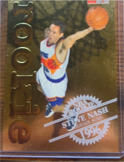 1996-97 Hoops #21 Steve Nash Rookies — front
