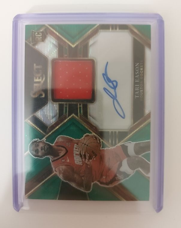 2022 Select #RJA-TES Tari Eason RC Rookie Patch Auto Purple /99 — front