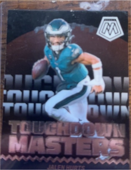 2024 Panini Mosaic Touchdown Masters #TM-JHS Jalen Hurts — front