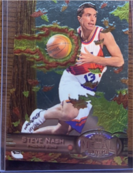 1997 Skybox Metal Universe Steve Nash Phoenix Suns — front