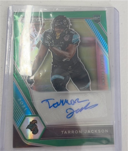 2021 Panini Prizm Draft Picks #DPA-TJA Tarron Jackson — front