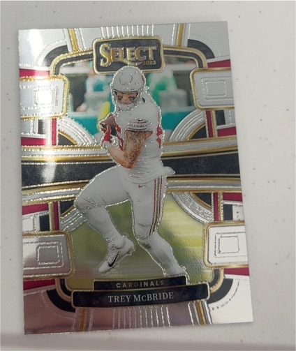 2023 Panini Select #1 Trey McBride — front