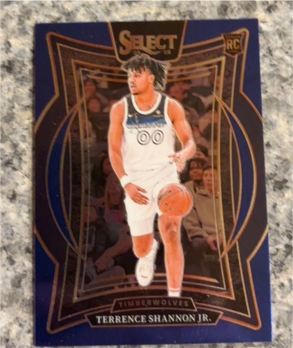 2024-25 Panini Select #78 Terrence Shannon Jr. Concourse Blue — front