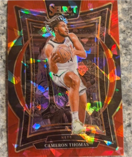 2024-25 Panini Select #50 Cameron Thomas — front