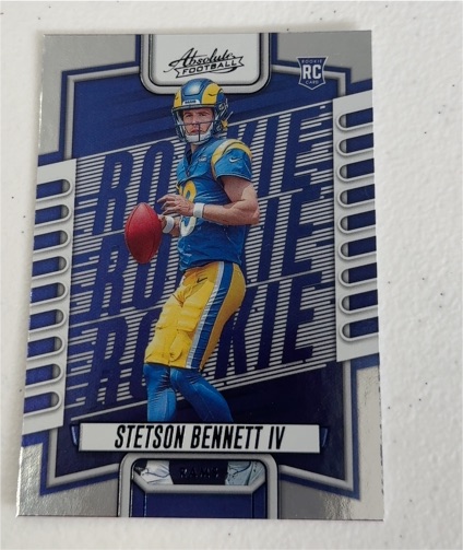 2023 Panini Absolute Football #136 Stetson Bennett IV — front