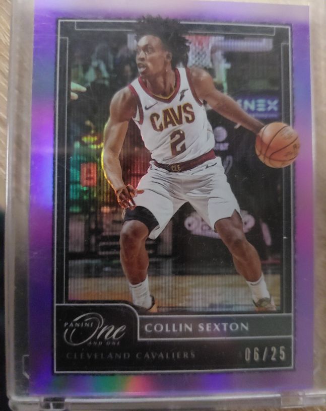2020-21 Panini One and One #06 Collin Sexton — front