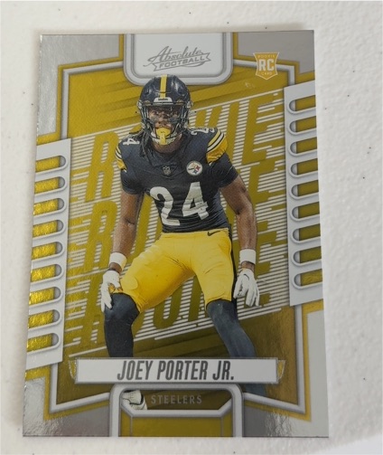 2023 Panini Absolute Football #163 Joey Porter Jr. — front