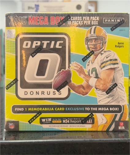 2016 Panini Donruss Optic Mega Box Football — front