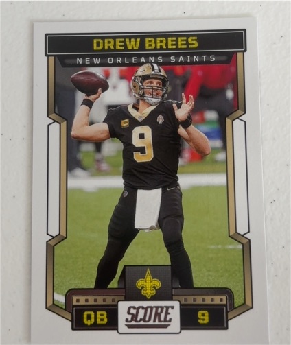 2023 Panini Score #58 Drew Brees — front