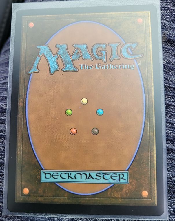 1993 Magic: The Gathering Deck Master Card — front