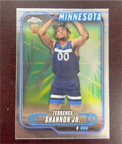 2024-25 Topps Chrome #105 Terrence Shannon Jr. — front