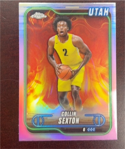 2024-25 Topps Chrome #35 Collin Sexton — front