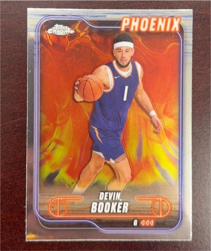 2024-25 Topps Chrome #164 Devin Booker — front