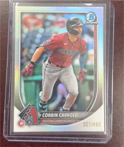 2025 Bowman Chrome #85 Corbin Carroll — front