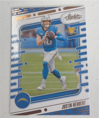 2024 Panini Absolute #57 Justin Herbert — front
