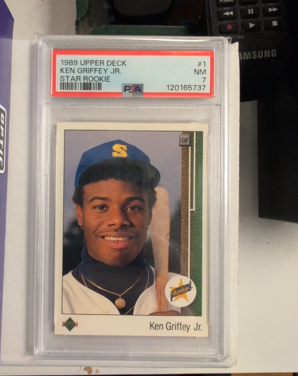 1989 Upper Deck #1 Ken Griffey Jr. — front