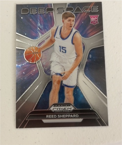2024 Panini Prizm Draft Picks Deep Space #2 Reed Sheppard — front
