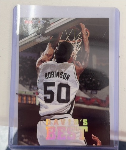 1993 SkyBox Hoops #DB5 David Robinson David's Best — front