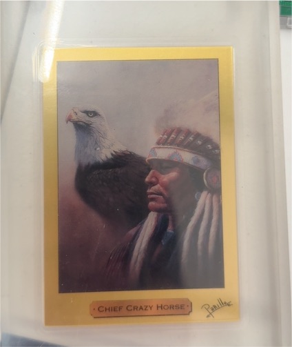 1991 PM Cards #0478 Chief Crazy Horse — front