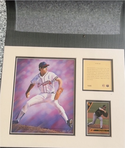 1993 Kelly Russell Studios Greg Maddux Lithograph — front