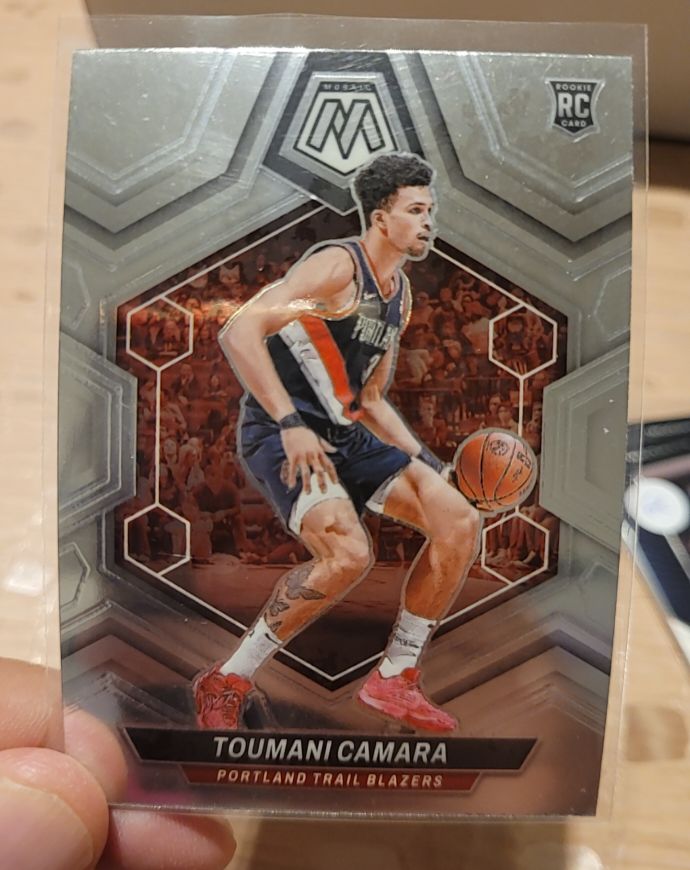 2023-24 Panini Mosaic #249 Toumani Camara — front