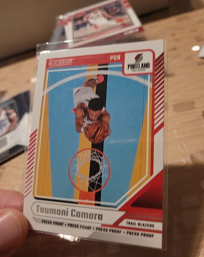 2024-25 Donruss #31 Toumani Camara — front