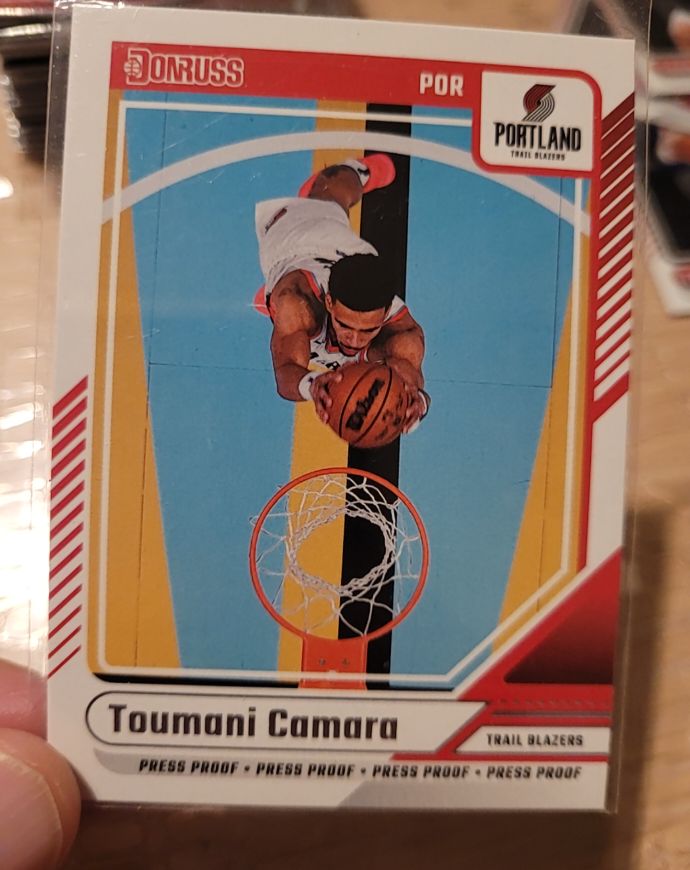 2024-25 Panini Donruss #31 Toumani Camara — front