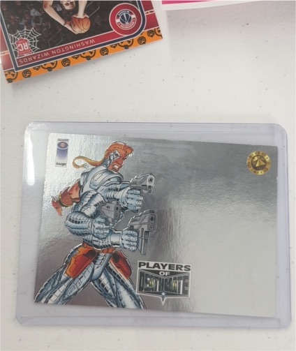 1993 Upper Deck Players of Deathmate #P6 Geomancer's Strike Team — front