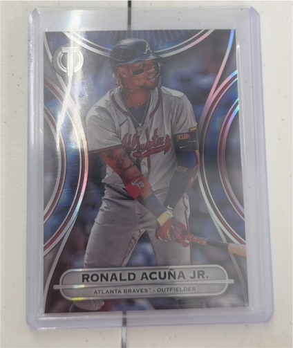 2025 Topps Tribute #76 Ronald Acuña Jr. — front