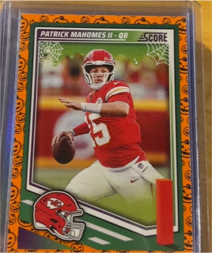 2025 Panini Score A Treat #100 Patrick Mahomes II — front