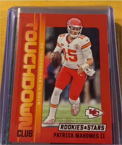 2024 Panini Rookies & Stars Touchdown Club #TC-PMS Patrick Mahomes II — front