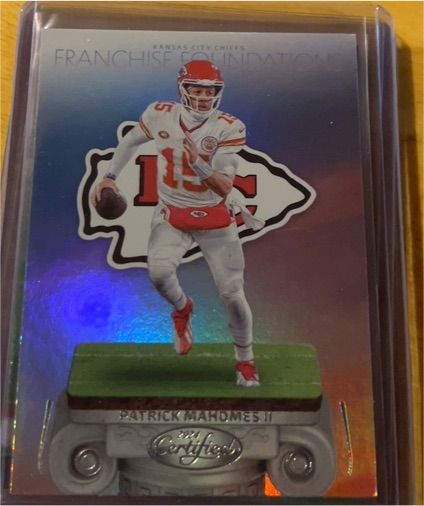 2024 Panini Certified Franchise Foundations #20 Patrick Mahomes II — front