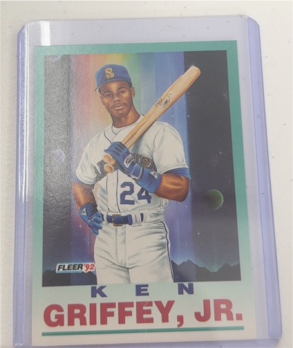 1992 Fleer #709 Ken Griffey, Jr. — front