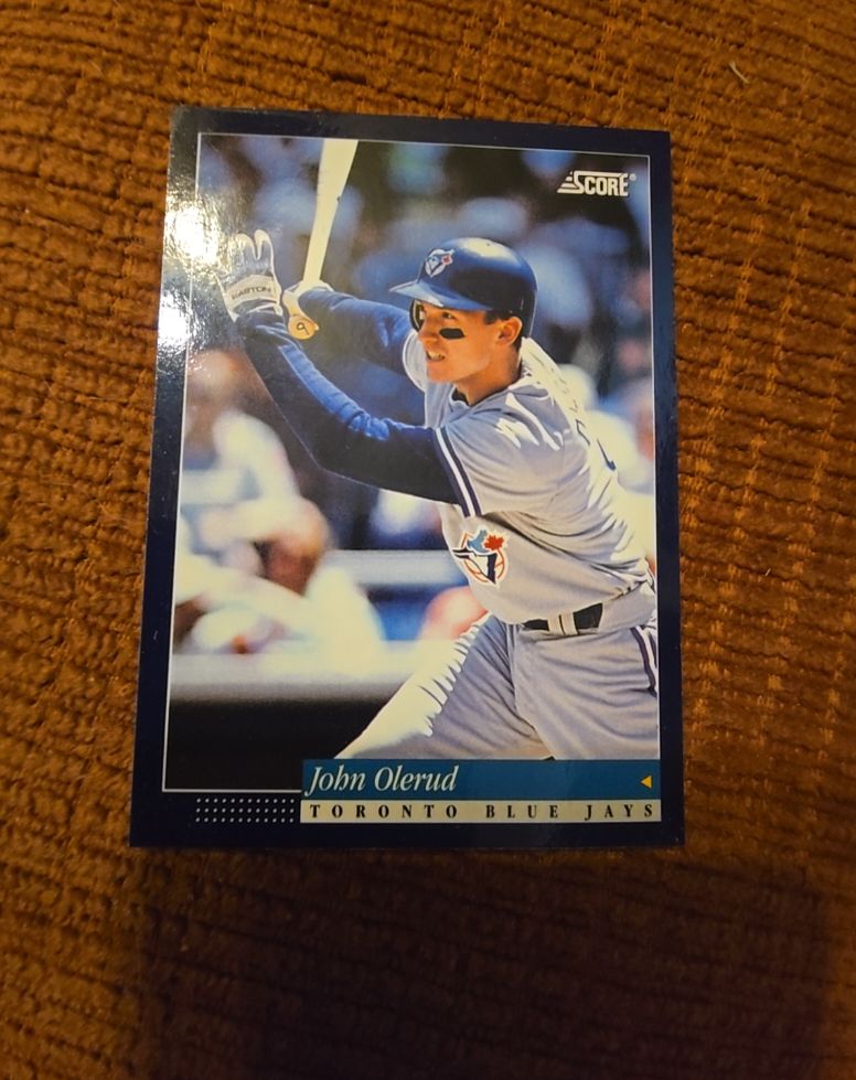 1994 Score #2 John Olerud — front