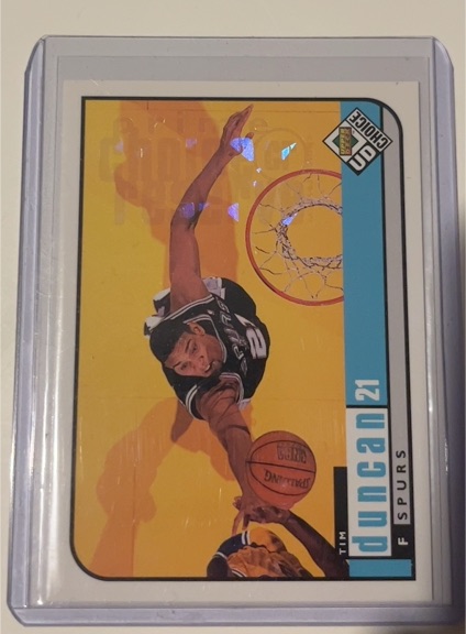 1998-99 Upper Deck UD Choice #126 Tim Duncan — front